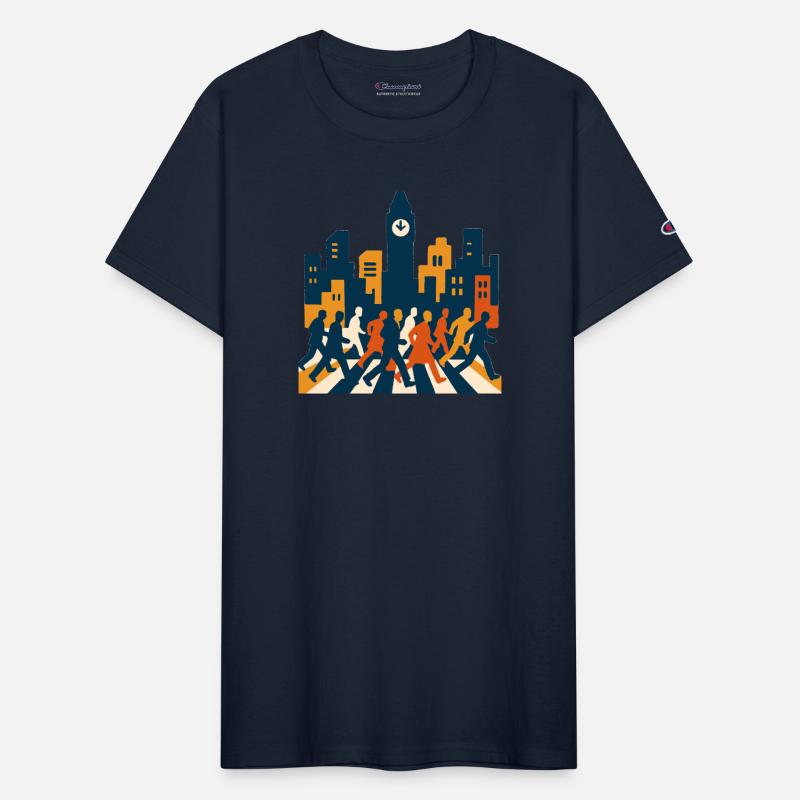 Cityscape Silhouette Graphic T-Shirt