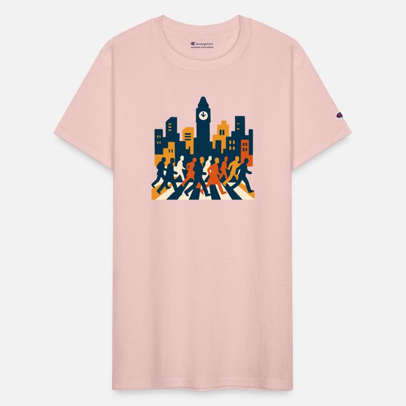 Cityscape Silhouette Graphic T-Shirt
