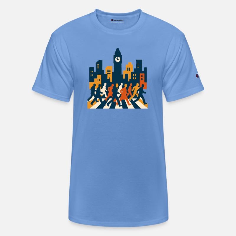 Cityscape Silhouette Graphic T-Shirt