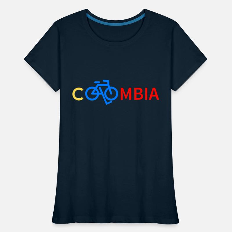 Colombia Cycling And Biking Shirt Bike Letaras