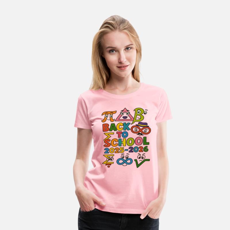 Colorful Back to School Math Graphic