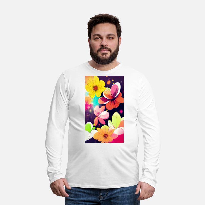 Colorful multicolored bright picture. Painted