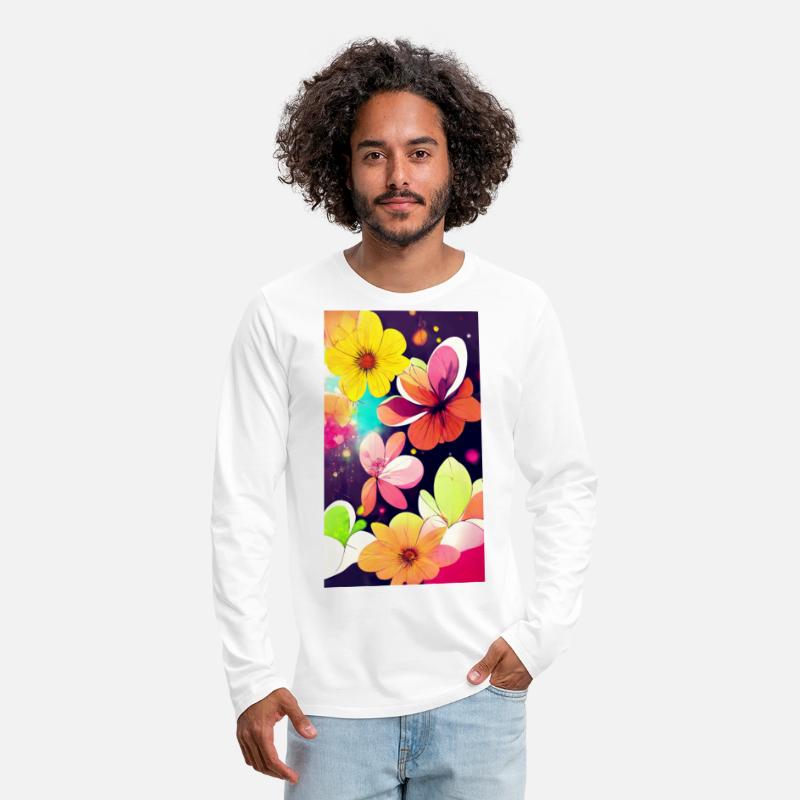 Colorful multicolored bright picture. Painted