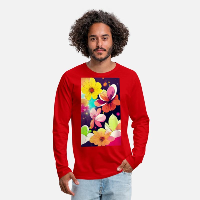 Colorful multicolored bright picture. Painted