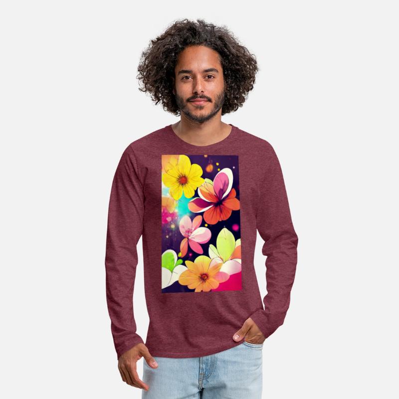 Colorful multicolored bright picture. Painted