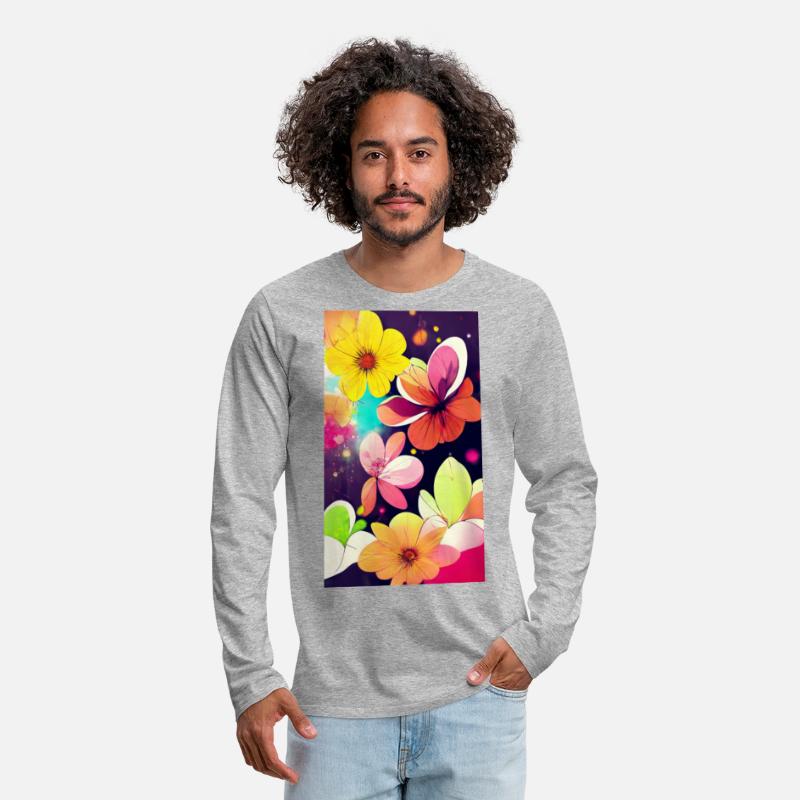 Colorful multicolored bright picture. Painted