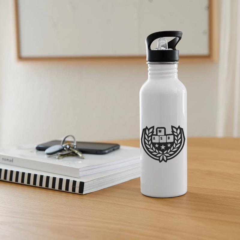 computer WASD laurel wreath