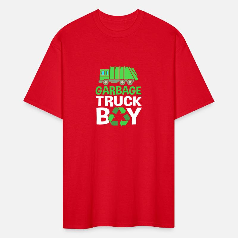 Cool Garbage Trucks Lover Garbage Truck Boy