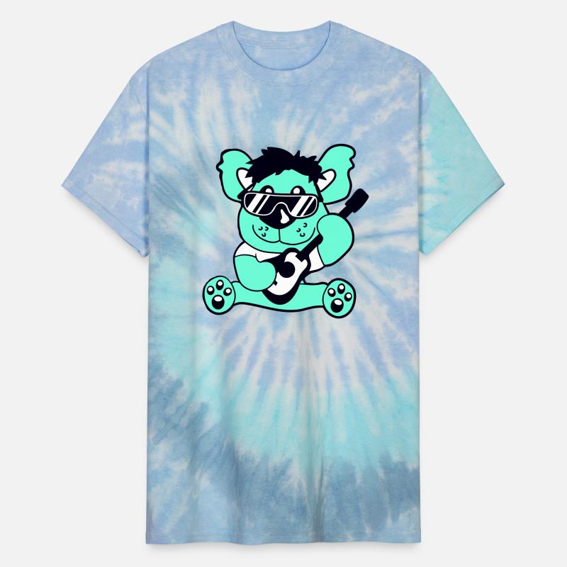 Cool Sitting Teddy Toy Bear Playing Guitar Music