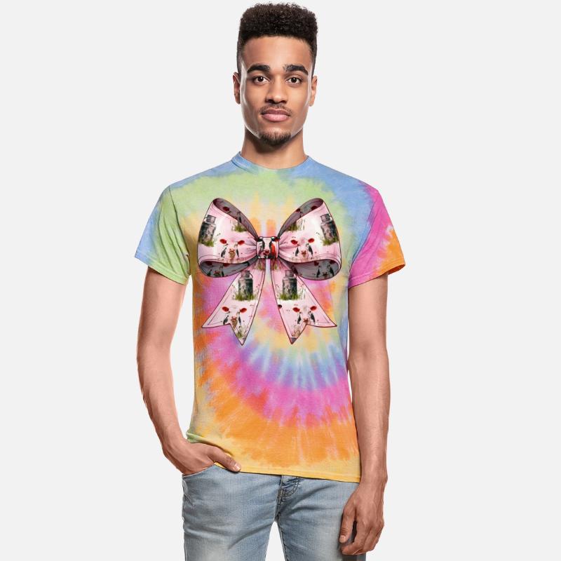 Coquette Bow Cow Farmer Milk Dairy Farmer Farming