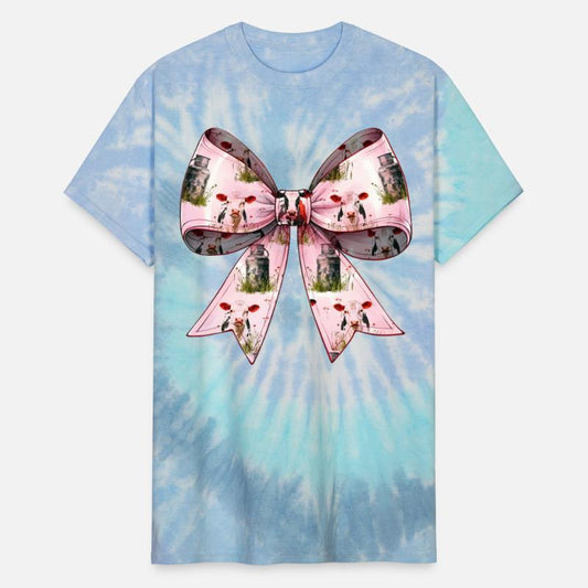 Coquette Bow Cow Farmer Milk Dairy Farmer Farming