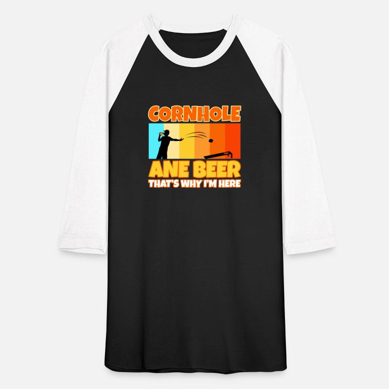 Cornhole and beer thats why im here