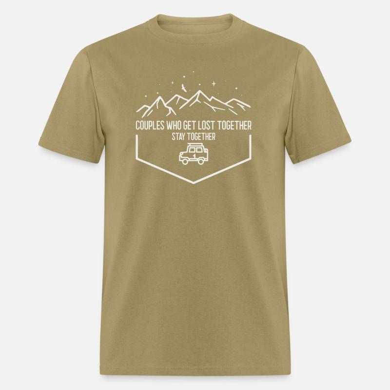 COUPLES WHO GET LOST TOGETHER SHIRT