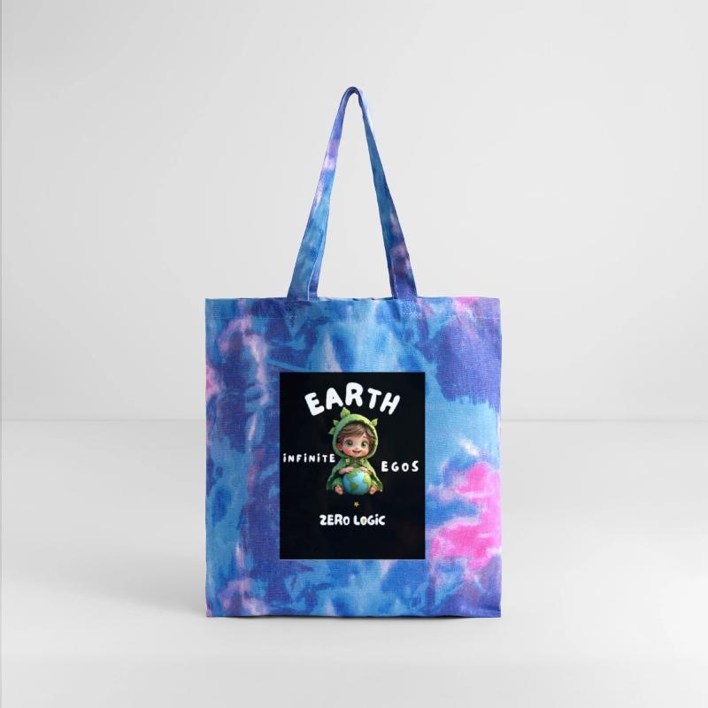 Cute Boy Holding Earth – Ego vs Logic Quote