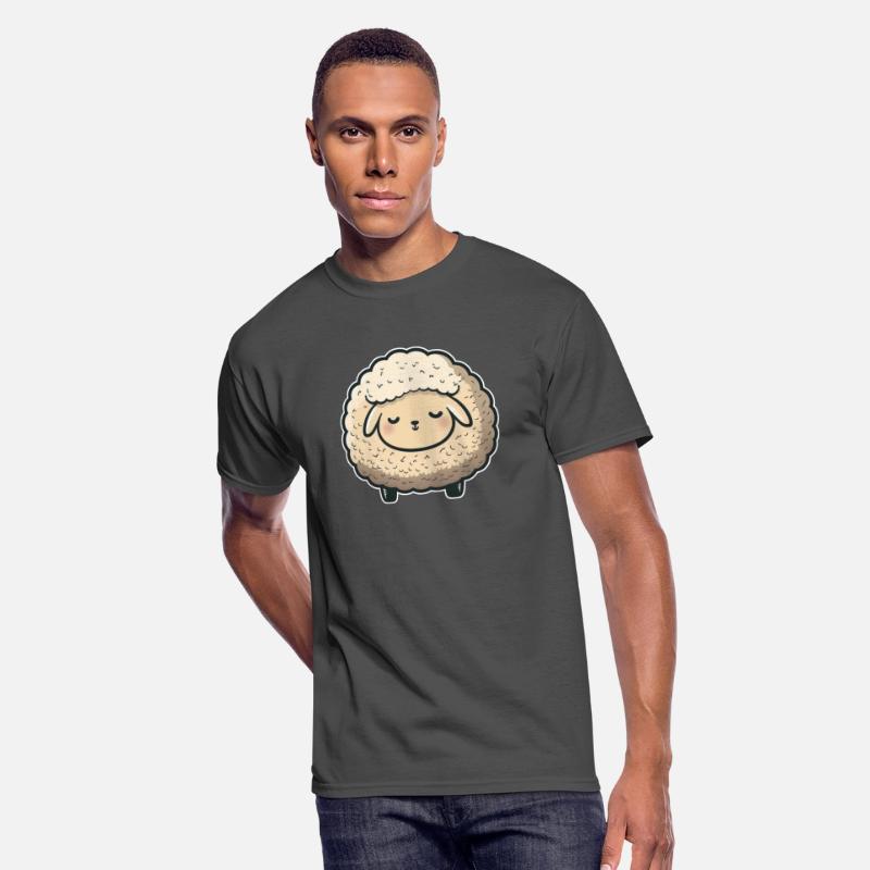 Cute fluffy sheep kid baby easter lamb