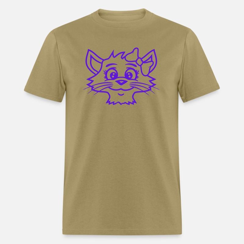 Cute Girl Cat Pretty Bow Woman Female Pet Kitten