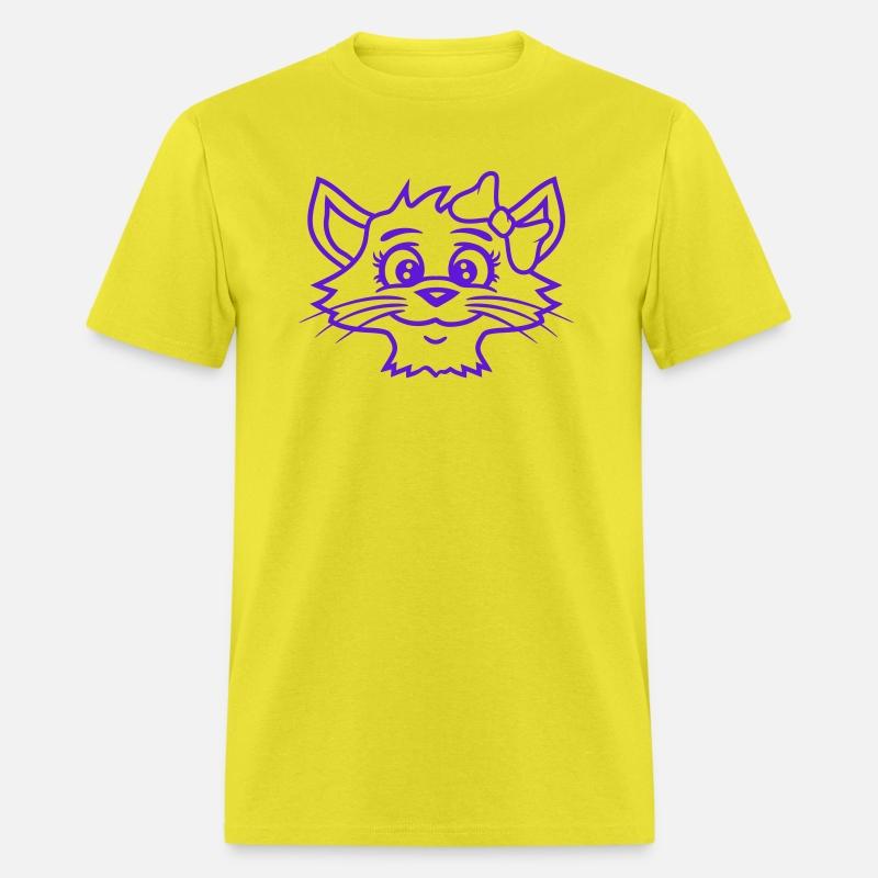 Cute Girl Cat Pretty Bow Woman Female Pet Kitten