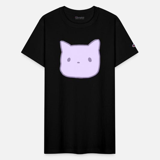 cute simple lilac purple kitty