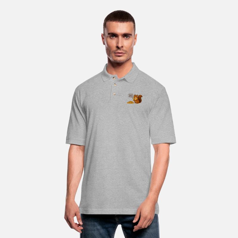 Cute Squirrel with Nut Snack Design