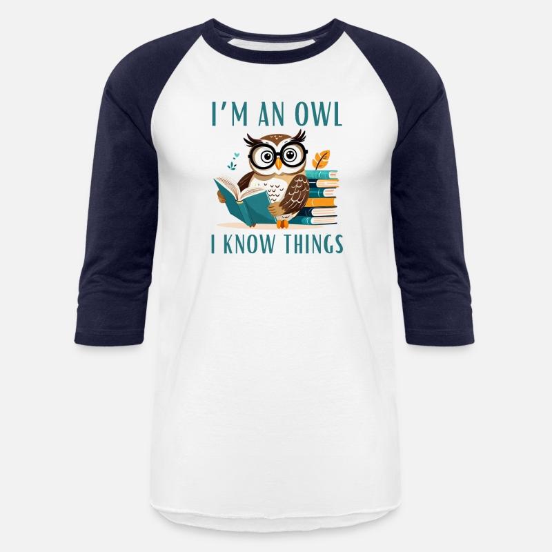 Cute Wise Owl Reading a Book