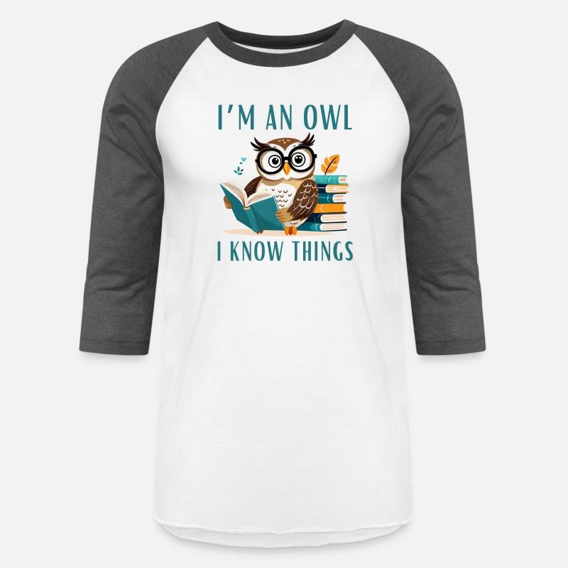 Cute Wise Owl Reading a Book