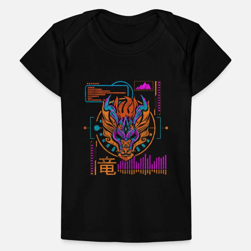 Cyberpunk Technology Synthwave Japanese