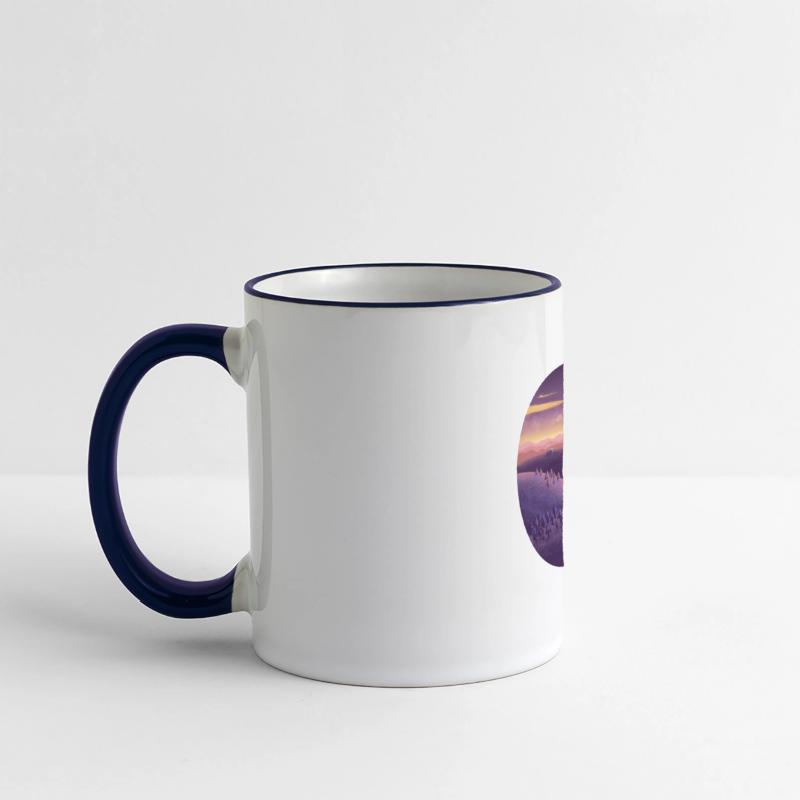 Dawn on the mountains