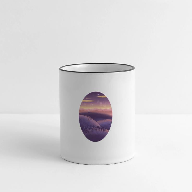 Dawn on the mountains