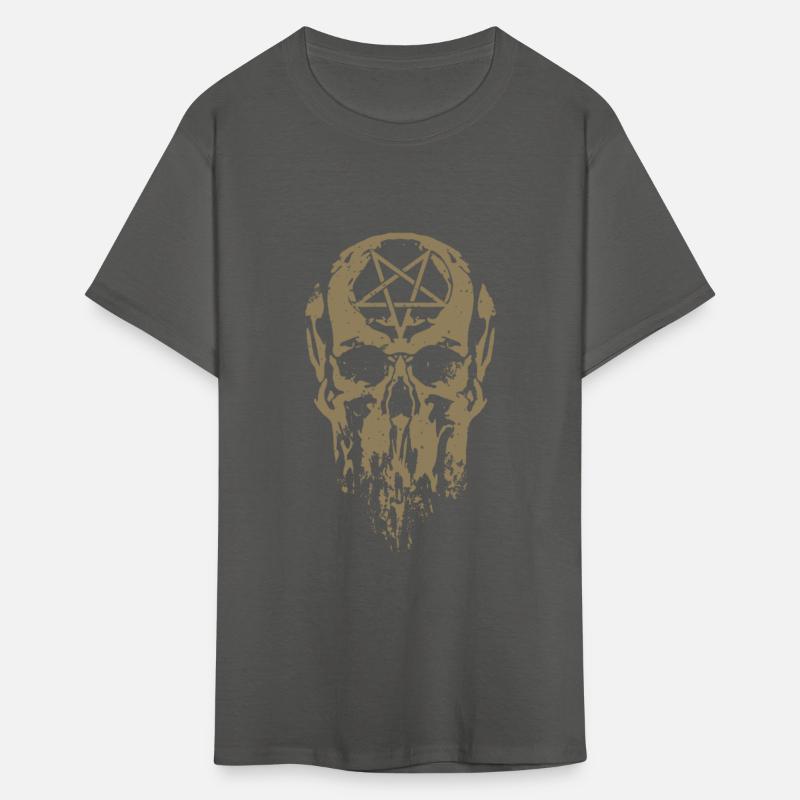 Death Metal Pentagram with Skull