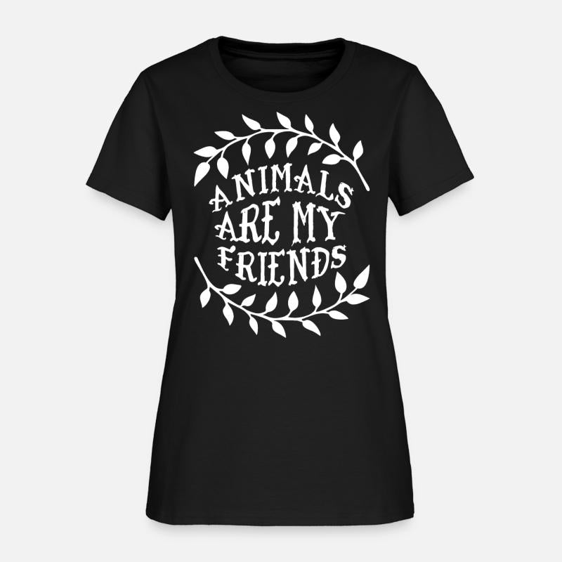 DECAL Animals Are My Friends Vegan Decal Vinyl Dec