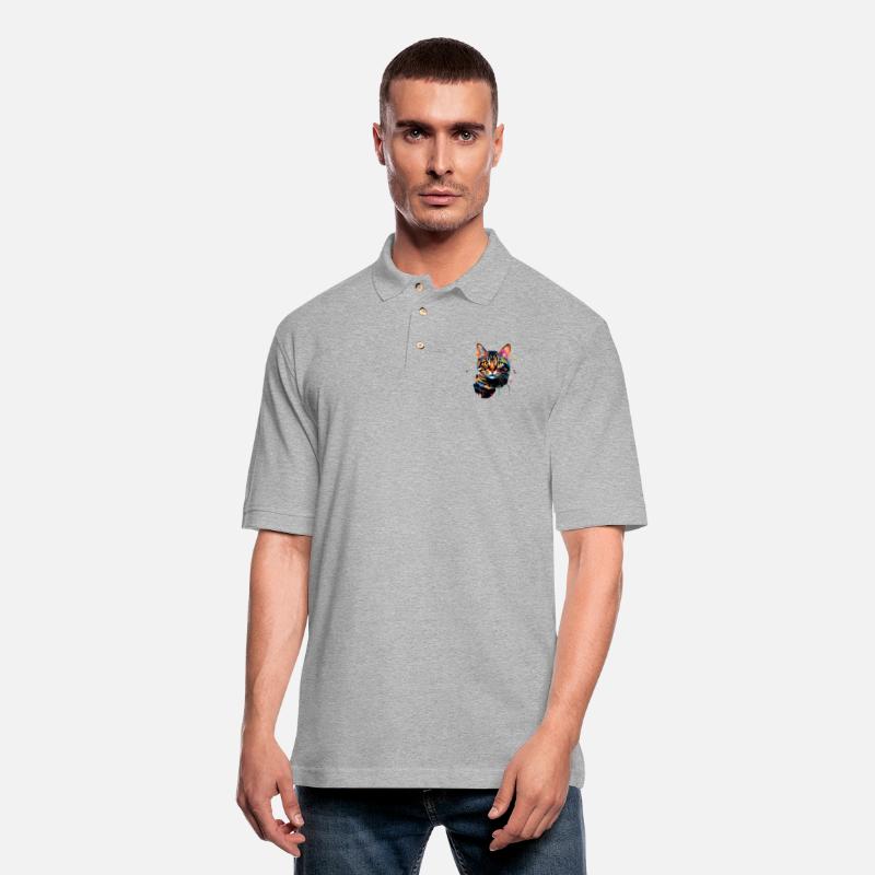 Decorative Color Explosion Bengal Cat