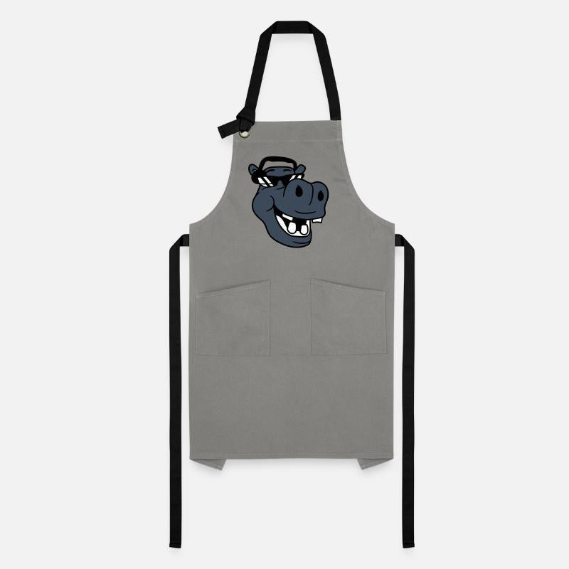 DJ Funny Laughing Hippo Sunglasses Music Face Fun