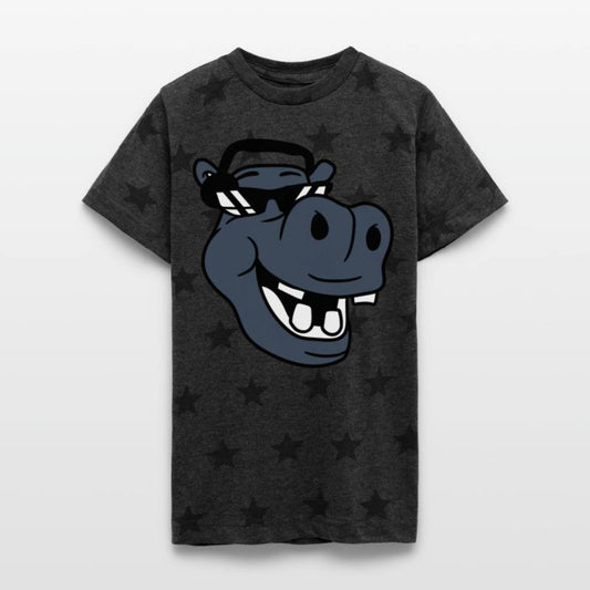 DJ Funny Laughing Hippo Sunglasses Music Face Fun