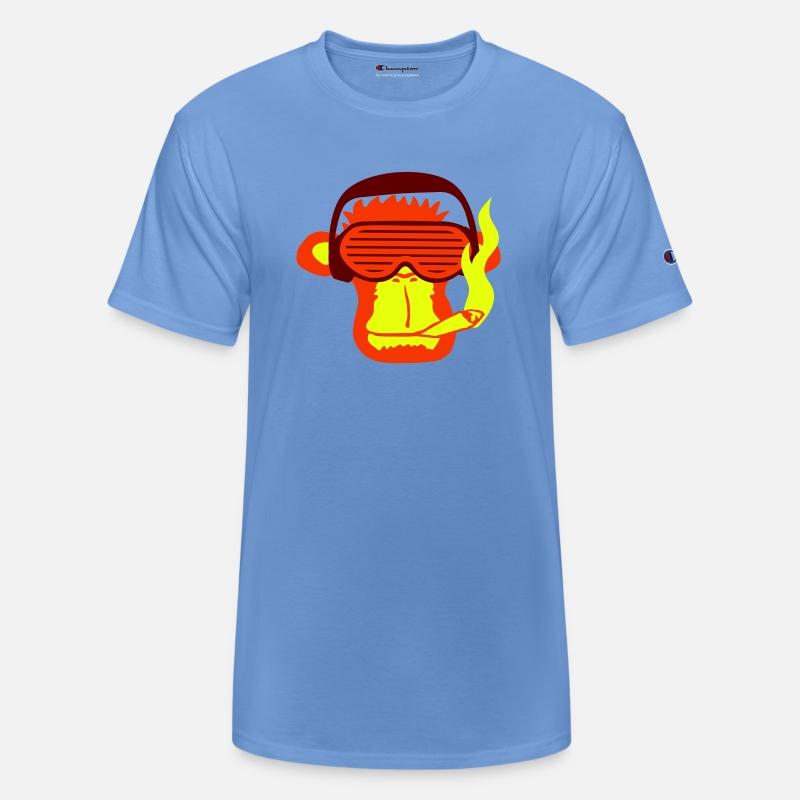 DJ Monkey Chimpanzee Head Sunglasses Music Party