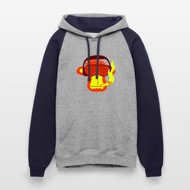 DJ Monkey Chimpanzee Head Sunglasses Music Party