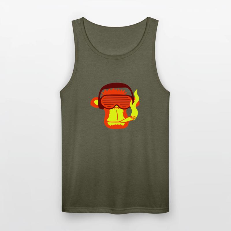 DJ Monkey Chimpanzee Head Sunglasses Music Party