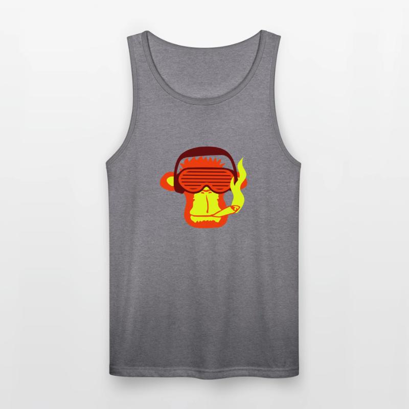 DJ Monkey Chimpanzee Head Sunglasses Music Party