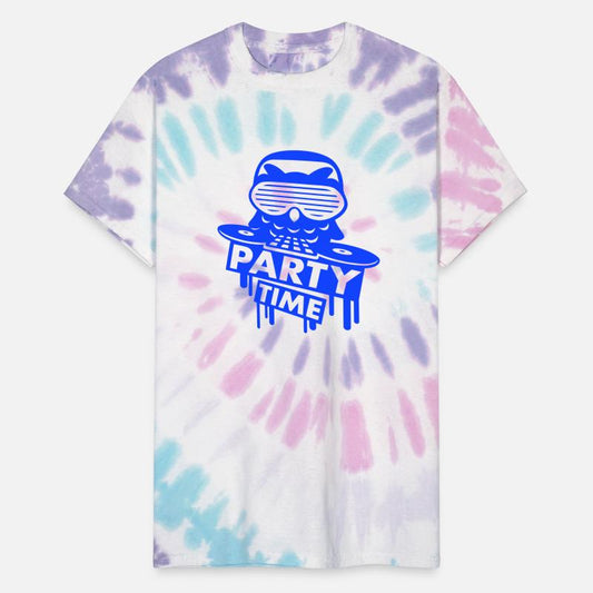 DJ Owl Party Time Graffiti Club Music Text Saying