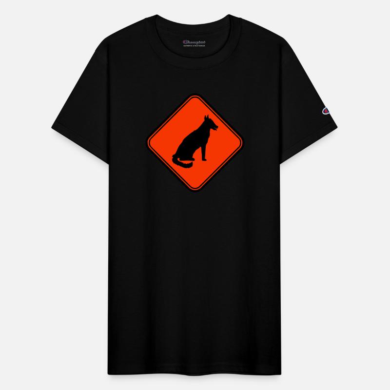Dog Warning Sign Caution Notice Danger Symbol Cool