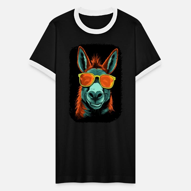 Donkey Art Funky Animal Summer Style Sunglasses