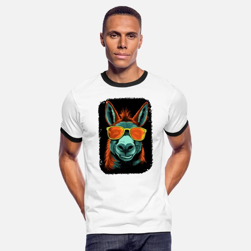 Donkey Art Funky Animal Summer Style Sunglasses