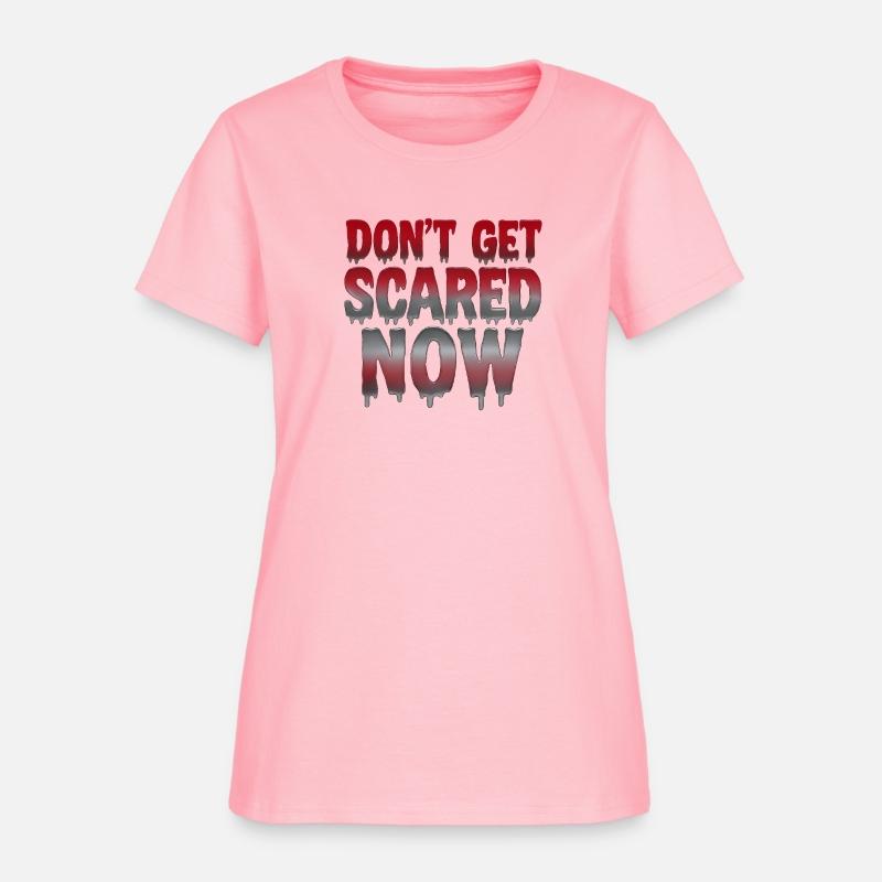 🔥 "DON'T GET SCARED NOW" – Red to Chrome Drip Tee