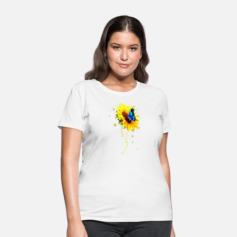 Down Syndrome Sunflower Gift Yellow Blue Ribbon