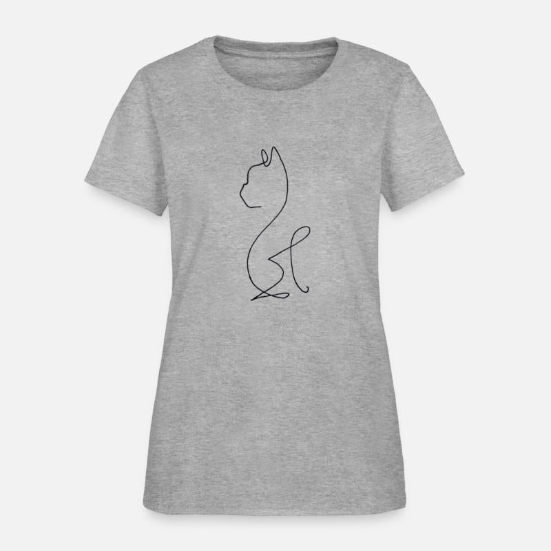 Draw a kitten with one line