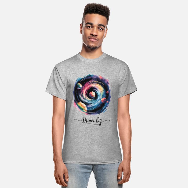 Dream Big Colorful Galaxy Spiral