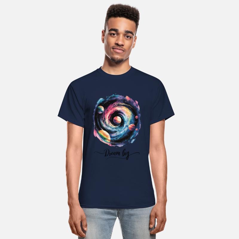 Dream Big Colorful Galaxy Spiral