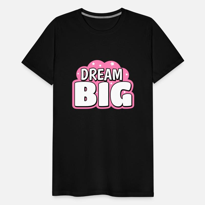 Dream Big Cute Text Design