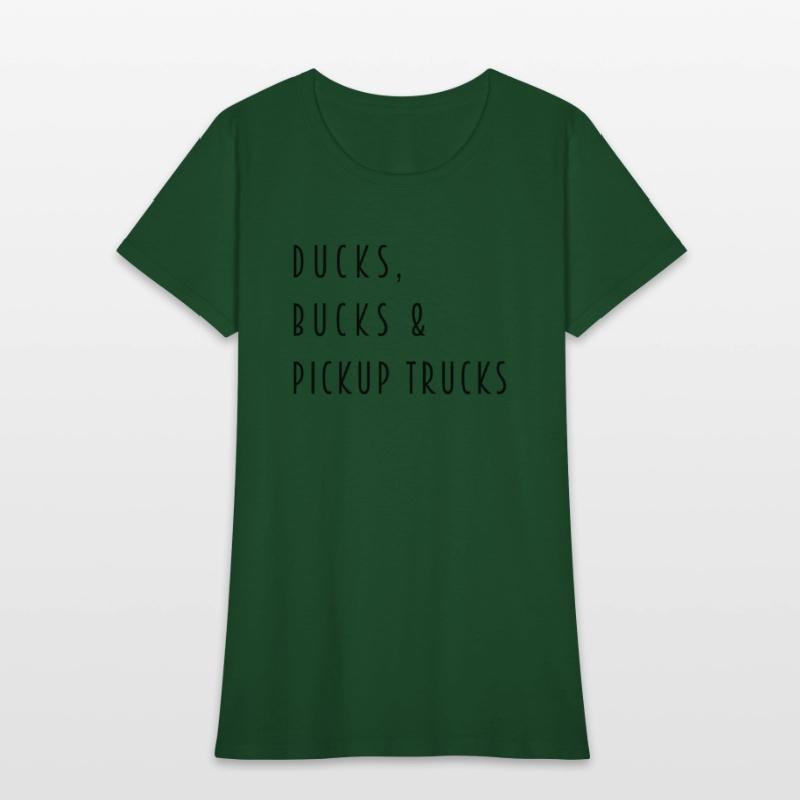 Ducks Bucks and Pickup Trucks Bk letter