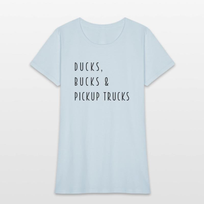 Ducks Bucks and Pickup Trucks Bk letter