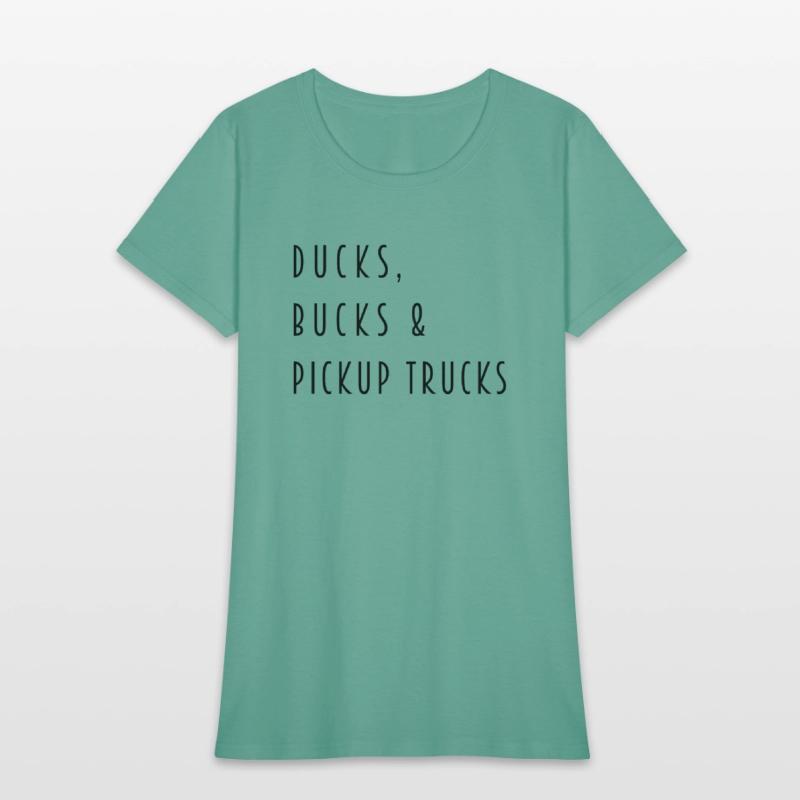 Ducks Bucks and Pickup Trucks Bk letter